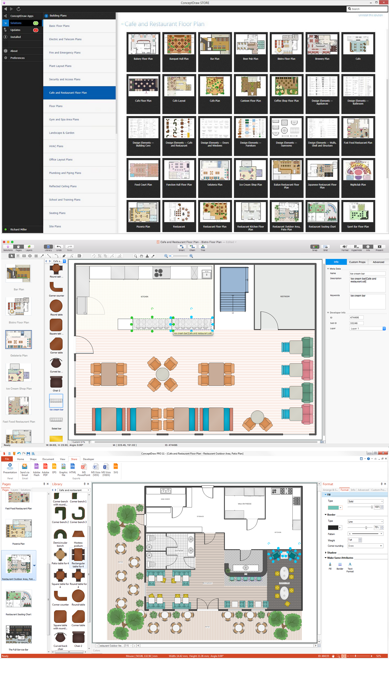 Restaurant layout software for mac pro